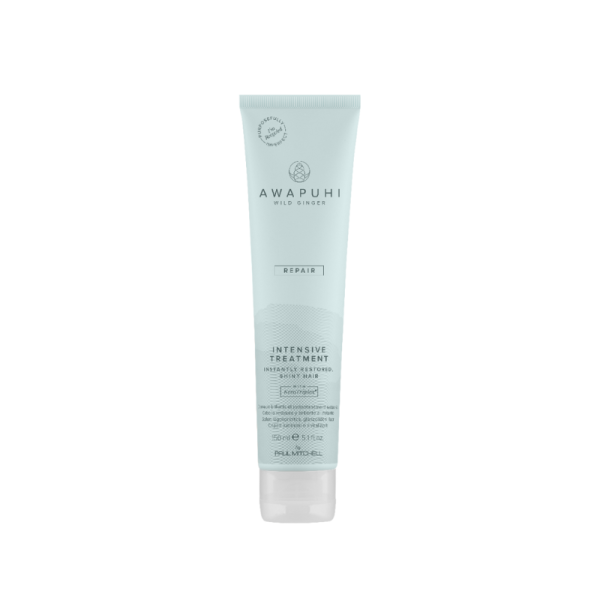 Intensive Treatment Awapuhi Wild Ginger 150ml This deep-conditioning formula hydrates, strengthens, and transforms damaged strands into soft, manageable locks.