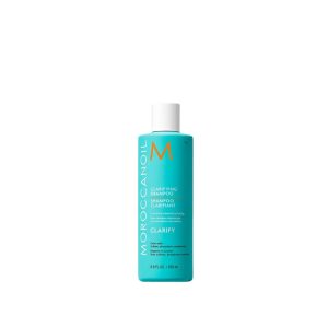 Clarifying Shampoo 250ml -Moroccanoil a deep-cleansing solution that purifies without stripping away essential moisture restoring balance, bounce, brilliance.