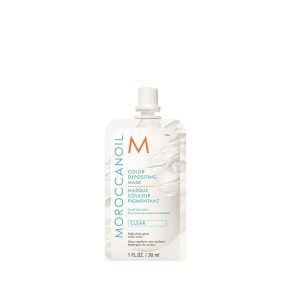 Colour Deposit Mask Clear 30ml colourless, gloss-enhancing treatment for all hair types, deep-conditioning mask gives all the benefits of an at-home treatment