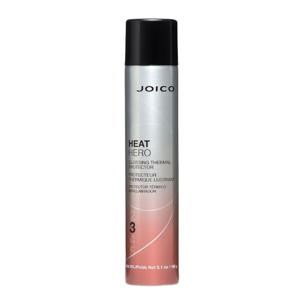 HEAT HERO Glossing Thermal Protector - Joico is a lightweight, heat-activated spray to guard hair against thermal damage boosting shine, reducing split ends